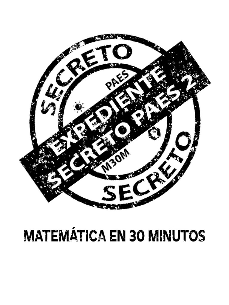 Expediente secreto paes m2 pdf
