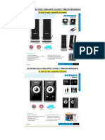 Parlantes para Computadora - Mce