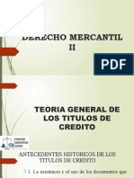 Primera Clase Derecho Mercantil Ii