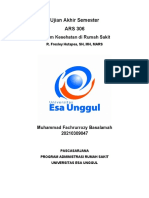 UAS Moh Fachrurrozy Basalamah 20210309047 Hukum Kesehatan