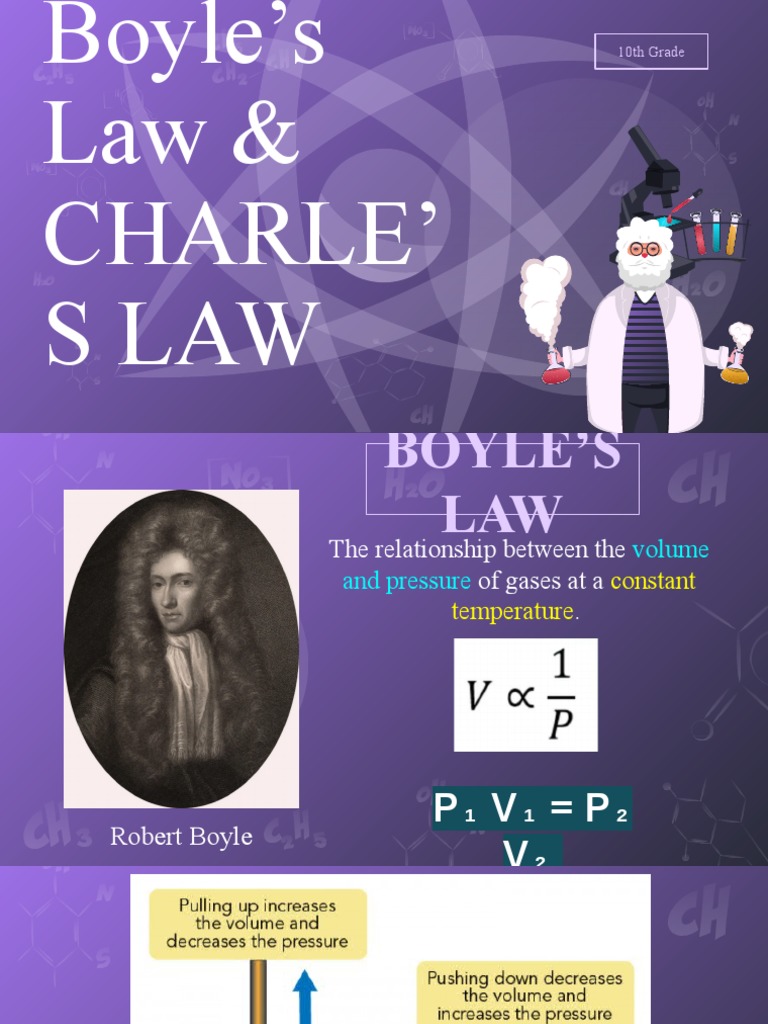Boyles Law and Charles Law PDF Scuba Diving Gases