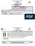 3° Plan de Acompañamiento 2. Español 3° Del 13 Al 24 de Septiembre de 2021