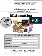 4-ERAI-Matematica Cuarto Grado Primaria