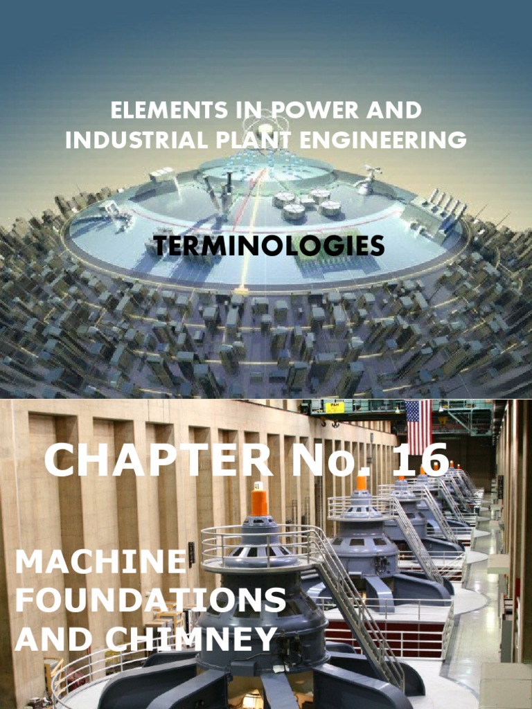 Chapter 16 Machine Foundations and Chimney PDF Boiler Chimney