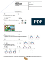 PTS KELAS 1 (Tema 6 Subtema 3 Dan 4)