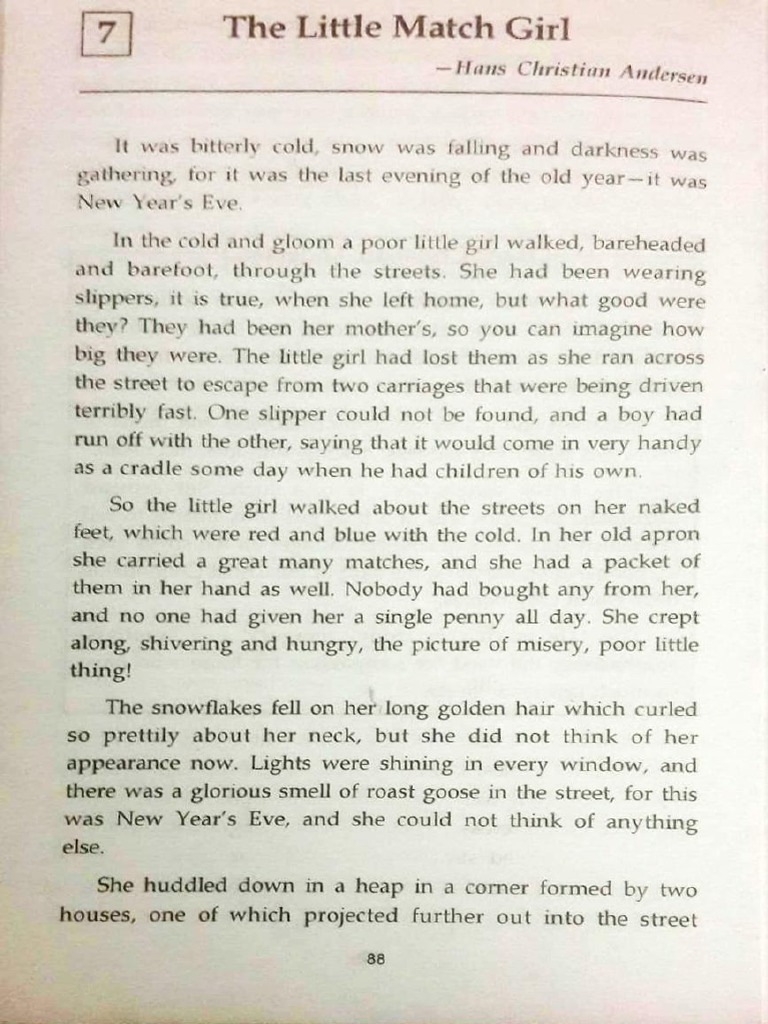 Little Match Girl PDF