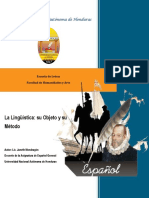 La Linguistica Su Objeto y Su Metodo - Docx ESPAÑOL - Docx PARCIAL I