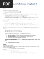 GRE Vocabulary | PDF