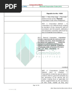 2019legislation - Revised Corporation Code Comparative Matrix