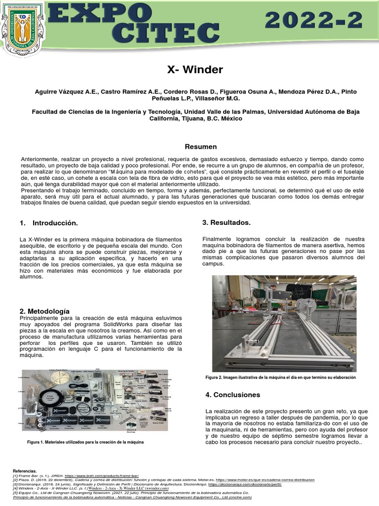 Póster XWinder PDF