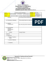 Lesson Plan TLE 6 Q1 W1 MELC 1 (Week 2day 1)