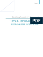 Tema - 6 Introduccion A La Delincuencia Informatica