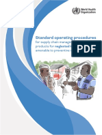 Standard Operating Procedures: For Supply Chain Management of Health Products For Amenable To Preventive Chemotherapy