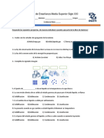 Evidencia II Quimica I