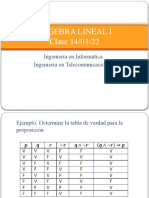 Clase 2-ALGEBRA LINEAL I