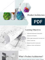 Lecture 7 Product Architecture
