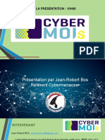 Initiation A La Cybersecurite - Jean Robert Bos - 24112022