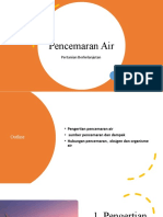 Pencemaran Air dan Dampaknya terhadap Kehidupan Organisme