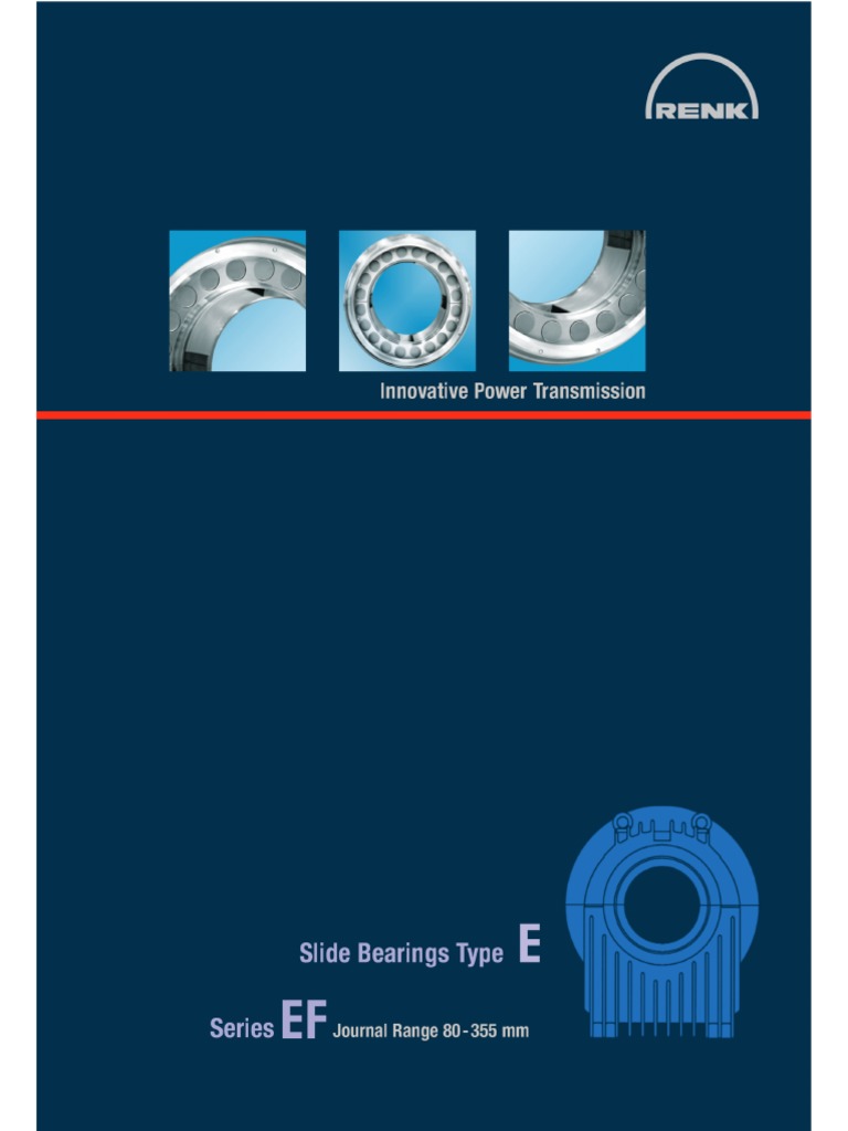 1085 (3.11) Slide Bearings Type E Series EF PDF