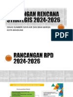 RANCANGAN RENCANA STRATEGIS 2024-2026 DSDABM Kota Bandung