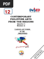 Contemporary-Philippine-Arts-from-the-Regions-Module-2-Q1 - DESIGNED FOR 12 HUMSS A, B, C, D, E and 12 EPAS BOOKLET FORM