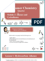 Consumer Chemistry Module Alkenes and Cycloalkenes