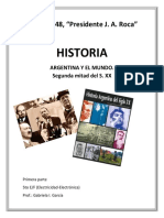 Apunte 5to EF HISTORIA. Primera Parte (1930-1955)