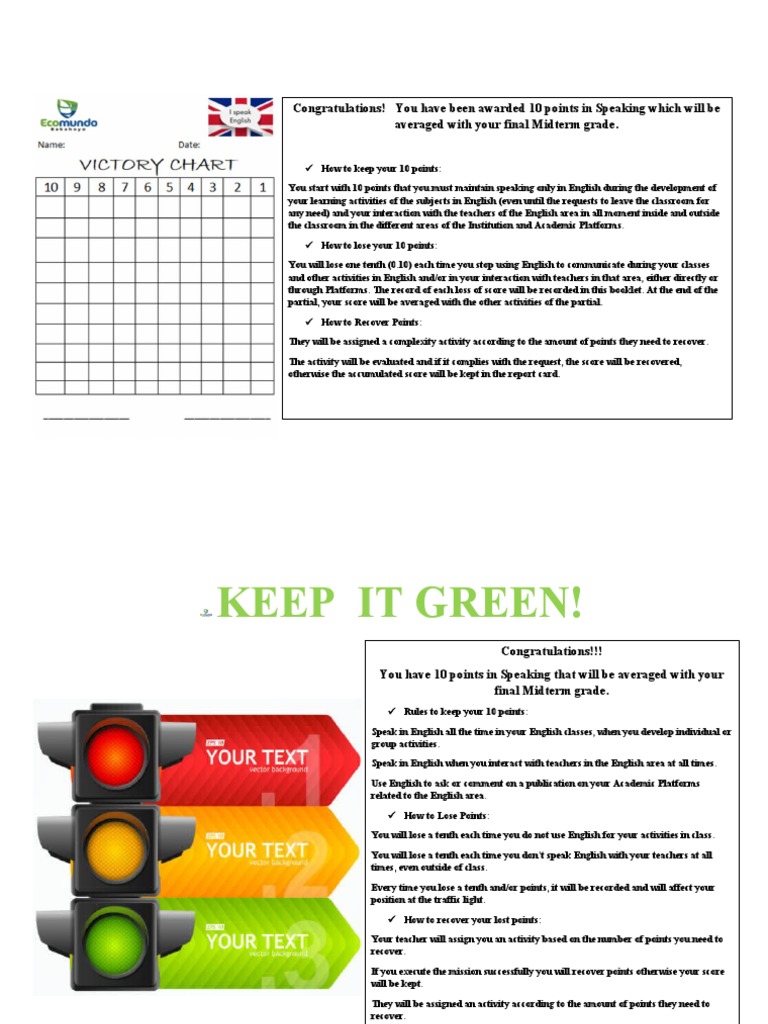 Victory Chart | PDF | Teachers | English Language