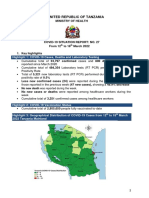 COVID-19 SITUATION REPORT NO 27 From 12th To 18th March 2022