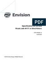 DPS-0000261 - Specification for on-Site Roads With Φ171 m Wind Rotors - A-Revised 4