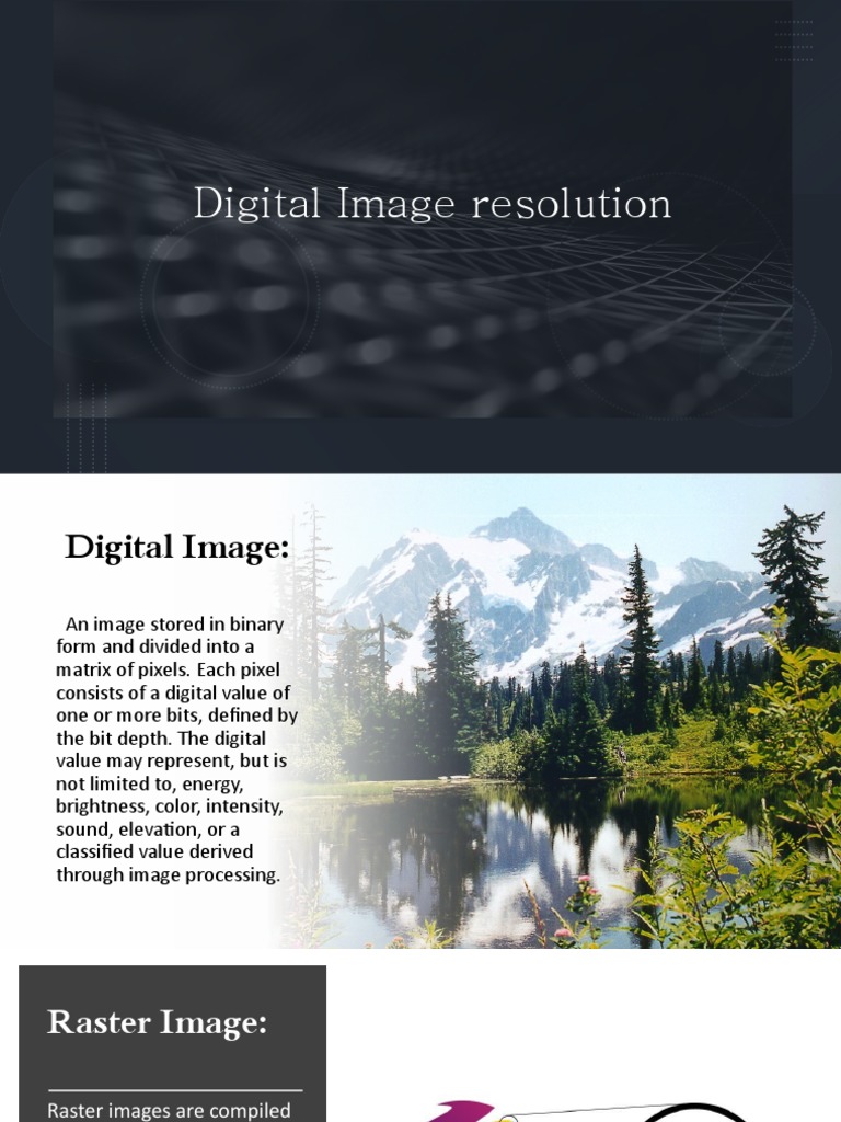 Digital Image Resolution PDF Pixel Image Resolution