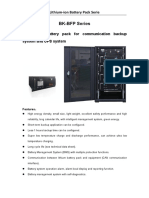 Lithium Iron Battery Data Sheet