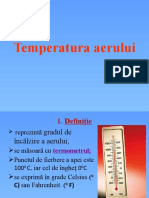Temperatura Aerului