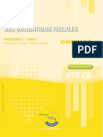 Gestion Des Obligations Fiscales Processus 3 Du BTS CG Tome 1 Corrigé by Stéphanie Tulleau, Agnès Lieutier
