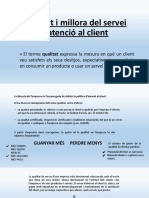 Qualitat I Millora Del Servei D'atenció Al Client