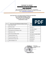 C.4.3 Daftar Guru Yang Elakukan Penilaian Otentik Dalam Proses Pembelajaran