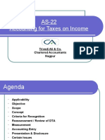 As - 22 Accounting For Taxes On Income