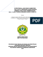 Tomography (LDCT) Terhadap Dosis Radiasi