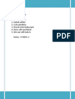 Soal Anekdot Indah S, Lola L, Roro A.n, Nurul R, Siti Nur Alfi L X MIPA 2