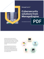 Cybersecurity Solutions From ManageEngine