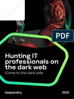 Hunting IT Professionals On The Dark Web