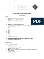 AGENDA With Details