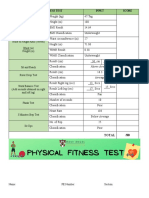7TPE1 Physical Fitness Test