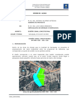 Informe #2 Canal Urbano