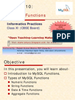 Chapter 10 SQL Functions