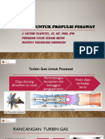 Turbin Gas Untuk Propulsi Pesawat