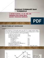 Perhitungan Turbojet Dan Turbofan