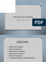 Groupes Des Exposes