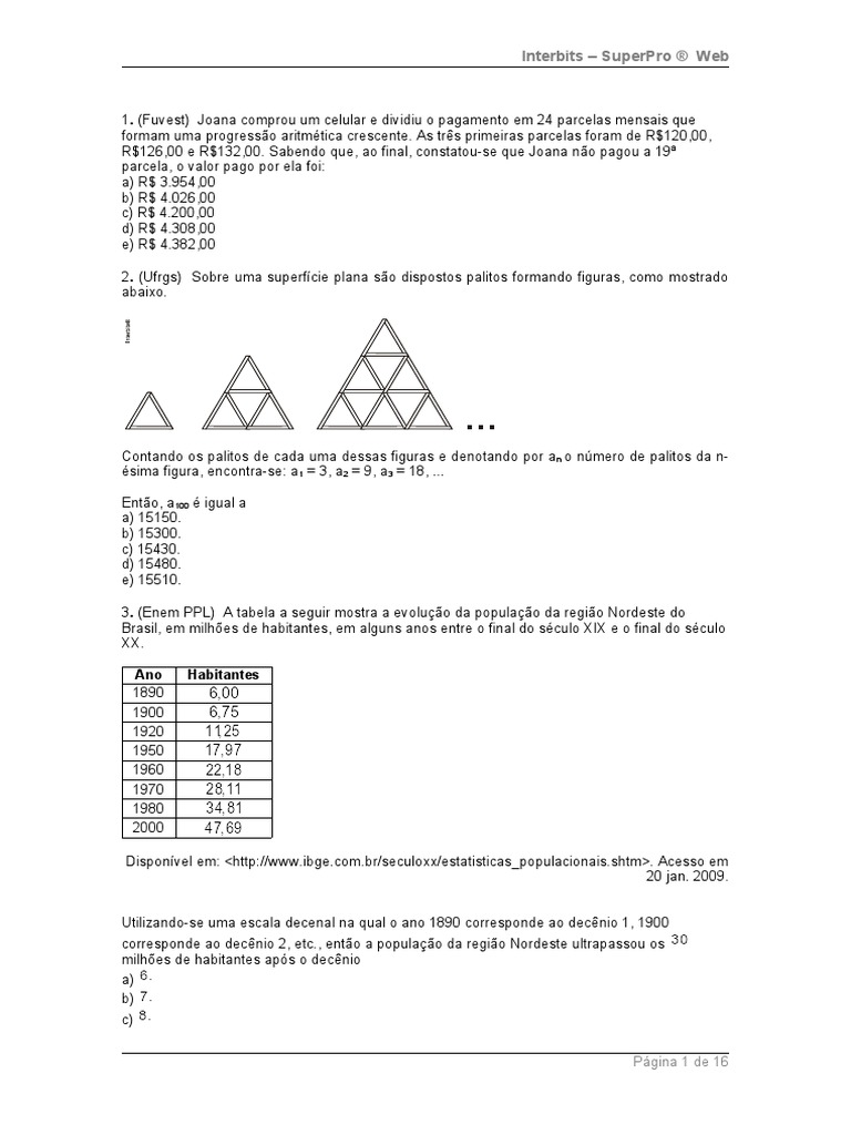 Enem 2012) Jogar baralho é uma atividade que estimula o raciocínio. Um jogo  tradicional é a Paciênc 