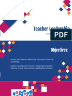 Module 11 - Teacher Leadership